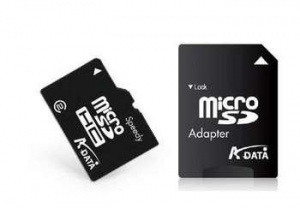 16GB Карта памяти A-Data Micro SDНС Class 2 + адаптер SD