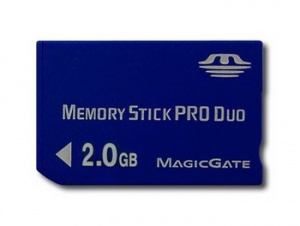 2GB Memory Stick Pro DUO Transcend