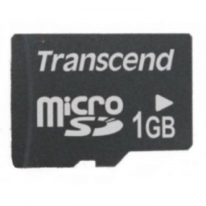 1GB   Transcend MicroSD (Transflash)