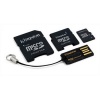 16GB Набор Kingston Mobility Kit G2 (MicroSD+адаптеры+USB-ридер)