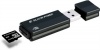 2GB USB2.0 Flash Drive SP U155 мет.+ встроенный ридер Micro SDHC